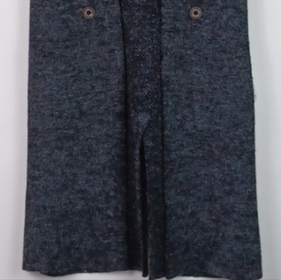 ♥️Bundle Only♥️LOVE TREE DARK GRAY DOUBLE BREASTED CARDIGAN SWEATER DUSTER SZ M - Picture 10 of 13